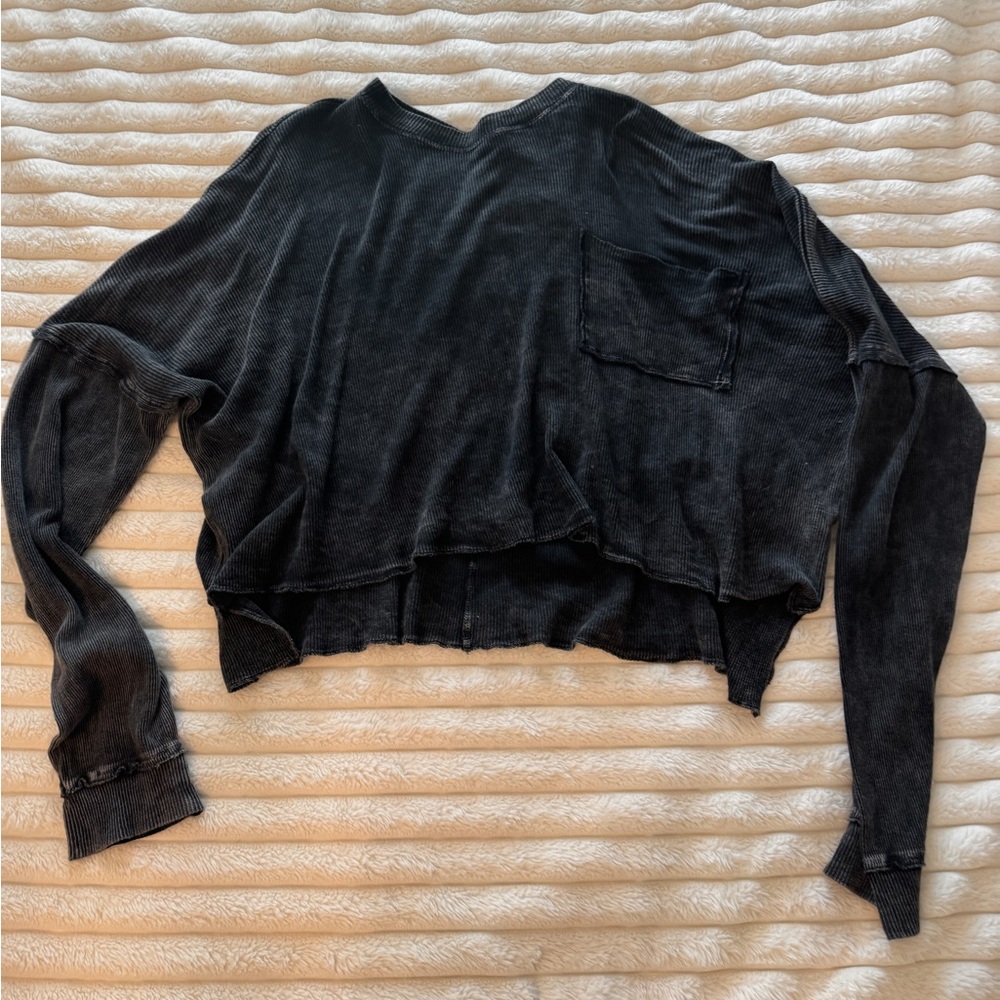 XS Alter’d State Oversived Pocket Long Sleeve